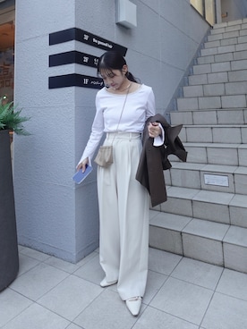 nonokalemageさん（レディース・155cm）の冬コーディネート