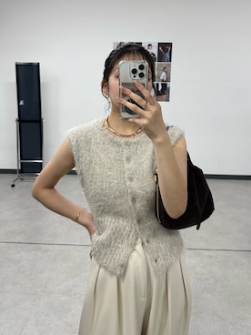 「ワントーンスタイル」｜nonokalemageさん（レディース・155cm）の夏コーディネート