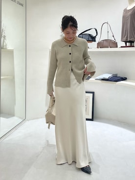 「ワントーンスタイル」｜nonokalemageさん（レディース・155cm）の秋コーディネート