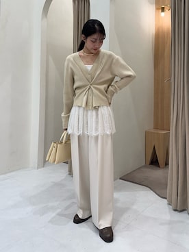 「アイテム（ネックレス）」を使った、nonokalemageさん（レディース・155cm・20代）の冬コーディネート