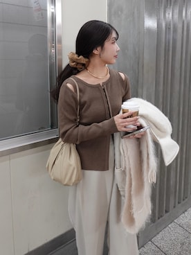 nonokalemageさん（レディース・155cm）の冬コーディネート