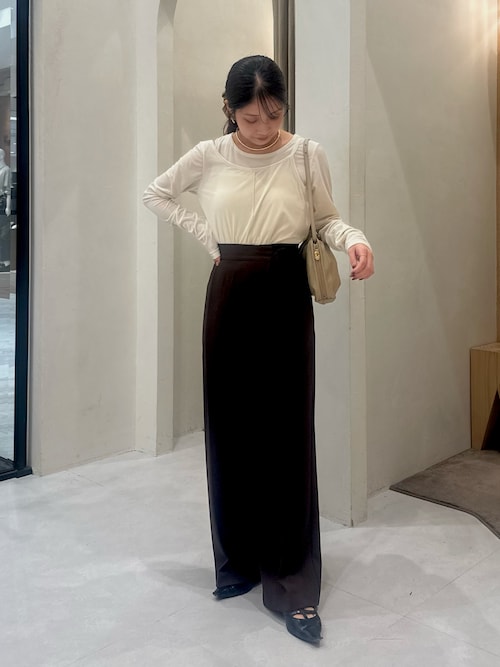 レイヤードベロアTシャツ（Tシャツ/カットソー）｜CAPRICIEUX LE'MAGE