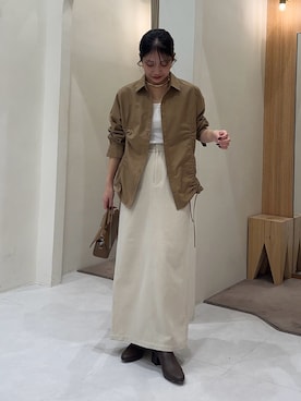 「アイテム（アクセサリー）」を使った、nonokalemageさん（レディース・155cm）の秋コーディネート