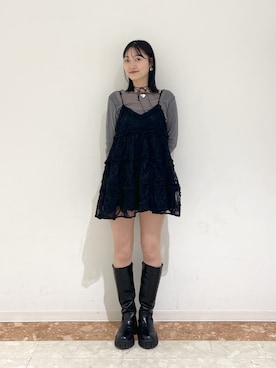 ミナさん（レディース・159cm）の冬コーディネート