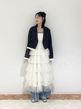 ミナさん（レディース・159cm）の冬コーディネート