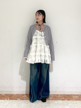 「アイテム（その他シューズ）」を使った、ミナさん（レディース・159cm）の秋コーディネート
