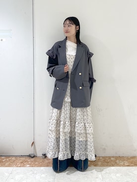 ミナさん（レディース・159cm）の春コーディネート