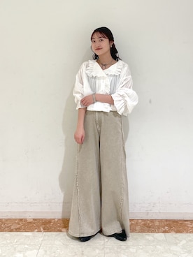 ミナさん（レディース・159cm）の春コーディネート