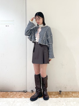 ミナさん（レディース・159cm）の冬コーディネート