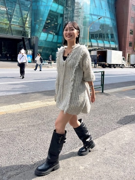 ミナさん（レディース・159cm）の秋コーディネート