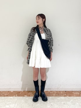 ミナさん（レディース・159cm）の春コーディネート