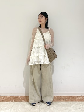 ミナさん（レディース・159cm）の春コーディネート