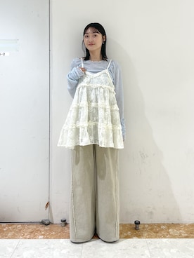 ミナさん（レディース・159cm）の春コーディネート