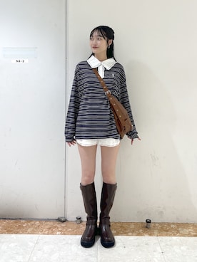ミナさん(レディース・159cm)の秋コーディネート