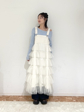 「w closet（ダブルクローゼット）のアイテム」を使った、ミナさん（レディース・159cm）の春コーディネート