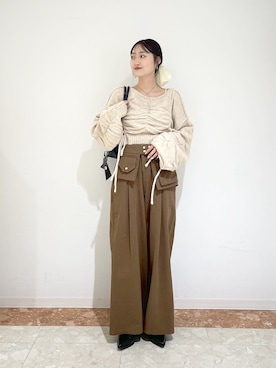 ミナさん(レディース・159cm)の冬コーディネート