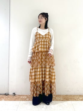 ミナさん（レディース・159cm）の冬コーディネート