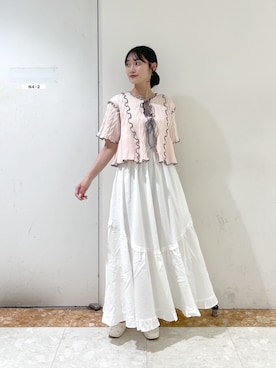ミナさん（レディース・159cm）の夏コーディネート