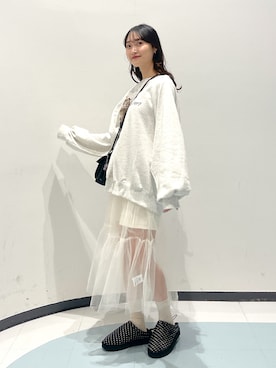 ミナさん（レディース・159cm）の秋コーディネート