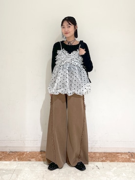 「アイテム（その他シューズ）」を使った、ミナさん（レディース・159cm）の秋コーディネート