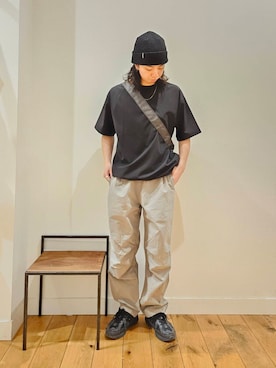「20代後半」｜「アイテム（アクセサリー）」を使った、ノブさん（メンズ・173cm）の春コーディネート