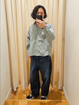 「アイテム（パンツ）」を使った、ノブさん（メンズ・173cm・20代）の秋コーディネート
