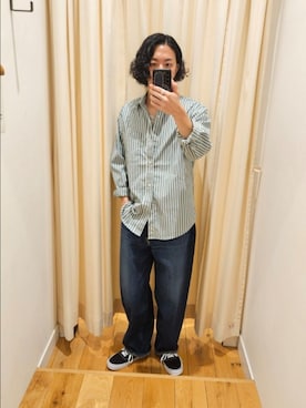 「アイテム（パンツ）」を使った、ノブさん（メンズ・173cm・20代）の秋コーディネート