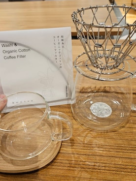 「URBAN RESEARCH DOORS（アーバンリサーチドアーズ）のKIKKERLAND　コラプシブルコーヒードリッパー（キッチンツール）」を使った、ノブさん（メンズ・173cm）の夏コーディネート