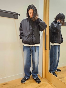 「llbean」｜ノブさん（メンズ・173cm）の冬コーディネート