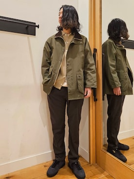 「PUMA（プーマ）のアイテム」を使った、ノブさん（メンズ・173cm）の冬コーディネート