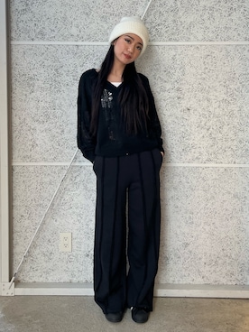 MJさん（レディース・160cm）の冬コーディネート