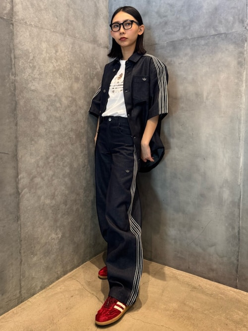 デニム半袖シャツ / アディダスオリジナルス adidas Originals