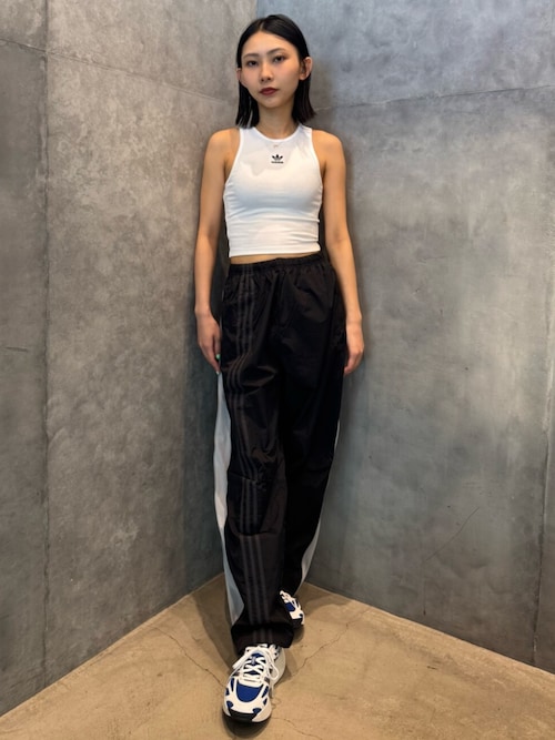 【adidas Originals】海外限定 Varsity メッシュパンツ（送料込) セール】ファッション サイドメッシュ ジップパンツ