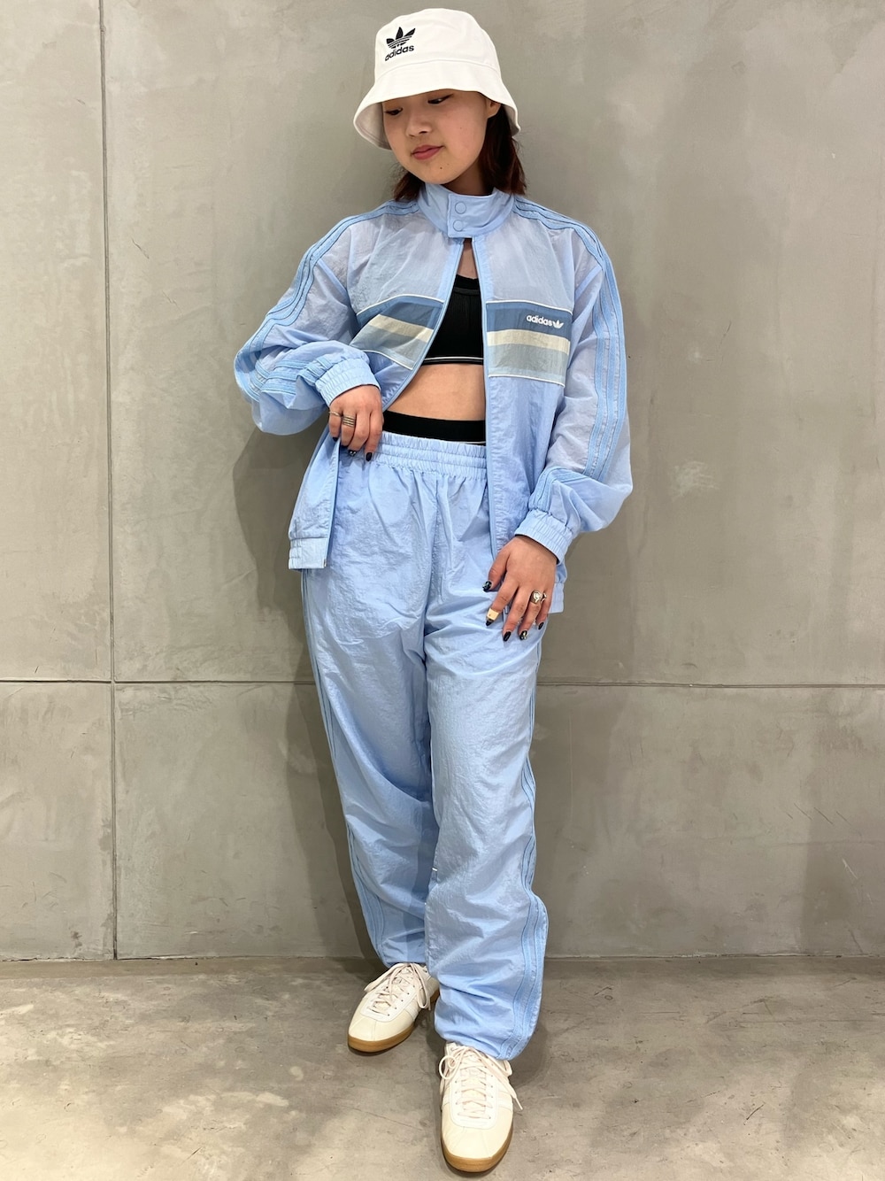 adidas ラグビーウェア XL ホワイト ストライプ アディダス '80s ルーズ ストライプ 半袖Tシャツ - ホワイト