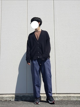 「Starting Over（スターティングオーバー）のアイテム（パンツ）」を使った、Kou-さん（メンズ・163cm）の春コーディネート