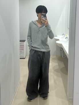 「CALLNE（カルネ）のアイテム」を使った、Kさん（メンズ・163cm）の秋コーディネート