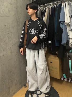 「JOHNNY WOLF（ジョニーウルフ）のアイテム」を使った、Kさん（メンズ・163cm）の秋コーディネート