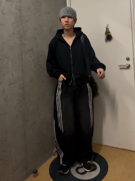 「MandO（エムオー）（エムオー）のアイテム」を使った、Kさん（メンズ・163cm）の秋コーディネート