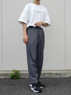 「neos（ネオス）のアイテム」を使った、Kou-さん（メンズ・163cm）の夏コーディネート