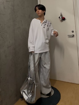 「JOHNNY WOLF（ジョニーウルフ）のアイテム」を使った、Kさん（メンズ・163cm）の秋コーディネート