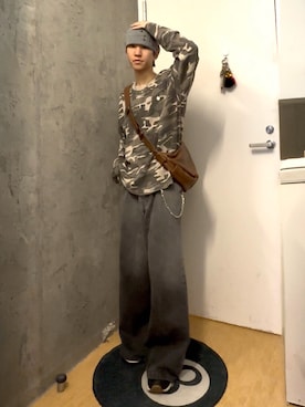 「sedacle（セダクル）のアイテム」を使った、Kさん（メンズ・163cm）の秋コーディネート
