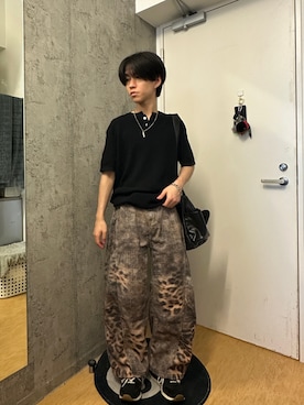 「neos（ネオス）のアイテム」を使った、Kさん（メンズ・163cm）の夏コーディネート