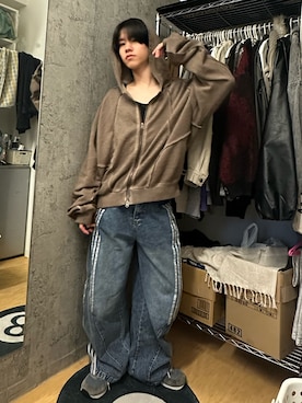 「WEGO（ウィゴー）のアイテム（トップス）」を使った、Kさん（メンズ・163cm）の春コーディネート