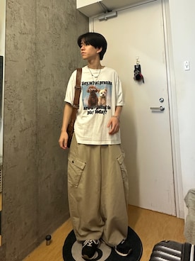 「sedacle（セダクル）のアイテム」を使った、Kさん（メンズ・163cm）の夏コーディネート