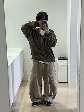 「WEGO（ウィゴー）のアイテム（トップス）」を使った、Kさん（メンズ・163cm）の春コーディネート