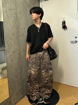 「neos（ネオス）のアイテム」を使った、Kさん（メンズ・163cm）の夏コーディネート