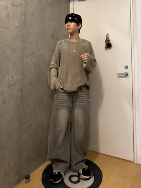 「sedacle（セダクル）のアイテム」を使った、Kさん（メンズ・163cm）の秋コーディネート