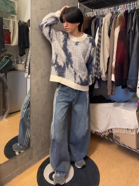 「mushwear（マッシュウェア）のアイテム」を使った、Kさん（メンズ・163cm）の春コーディネート