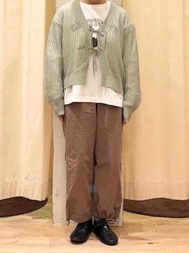 「ナチュラルスタイル」｜「アイテム（その他シューズ）」を使った、Natsuさん（レディース・152cm）の春コーディネート