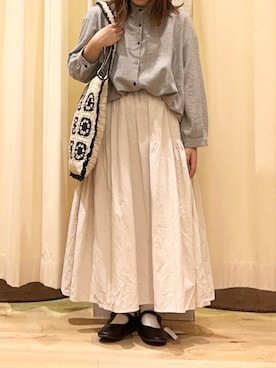 「ツイードライク」｜Natsuさん（レディース・152cm）の秋コーディネート
